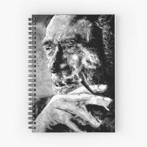 Item preview, BUKOWSKI - LOVE version - black designed and sold by ARTito.