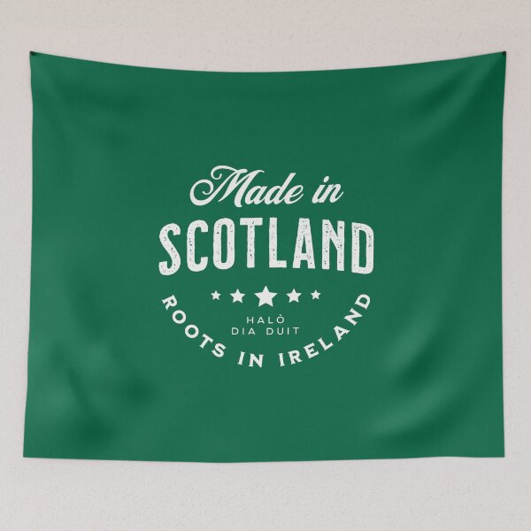 Item preview, Made In Scotland ~ Roots in Ireland designed and sold by VicEllisArt.