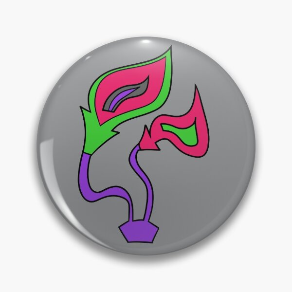 Item preview, Funky Green Fire Flowers designed and sold by VazMasDesign.
