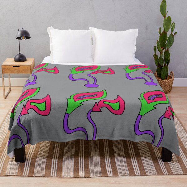 Item preview, Funky Green Fire Flowers designed and sold by VazMasDesign.