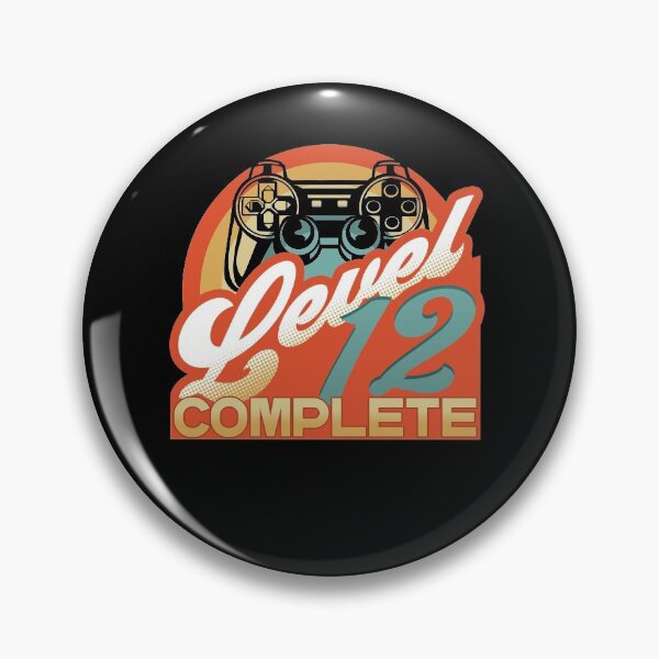 Item preview, Level 12 birthday won gamer gift idea designed and sold by LuminOrb.