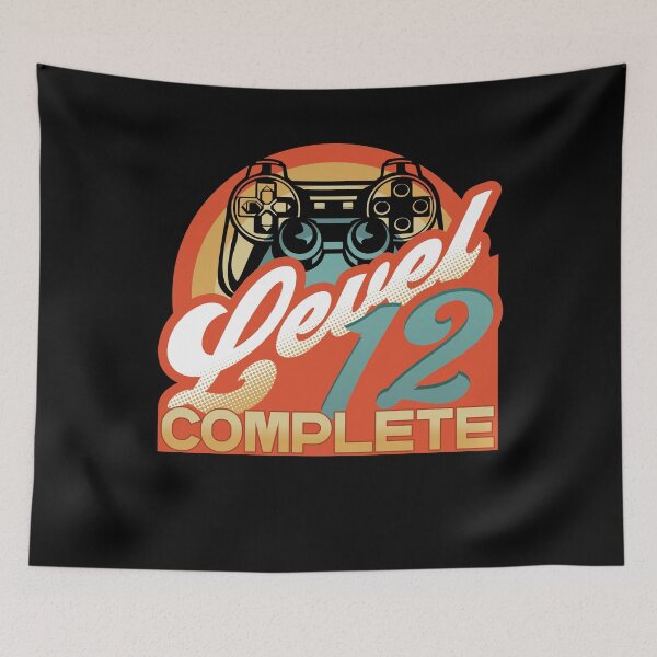 Item preview, Level 12 birthday won gamer gift idea designed and sold by LuminOrb.