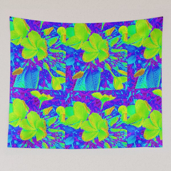 Item preview, FLOWER POWER BOTANICA FRANGIPANI  designed and sold by Opalbluerose.