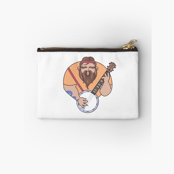 Item preview, Jugador de banjo barbudo designed and sold by Deep-Seated.