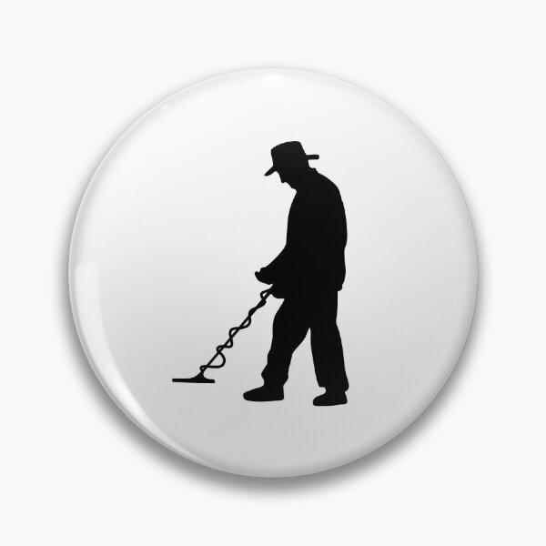 Item preview, Metal detector silhouette designed and sold by DerSenat.