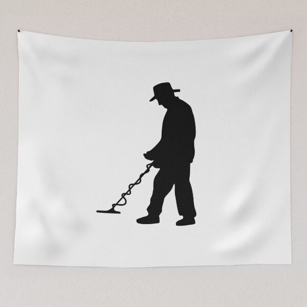 Item preview, Metal detector silhouette designed and sold by DerSenat.