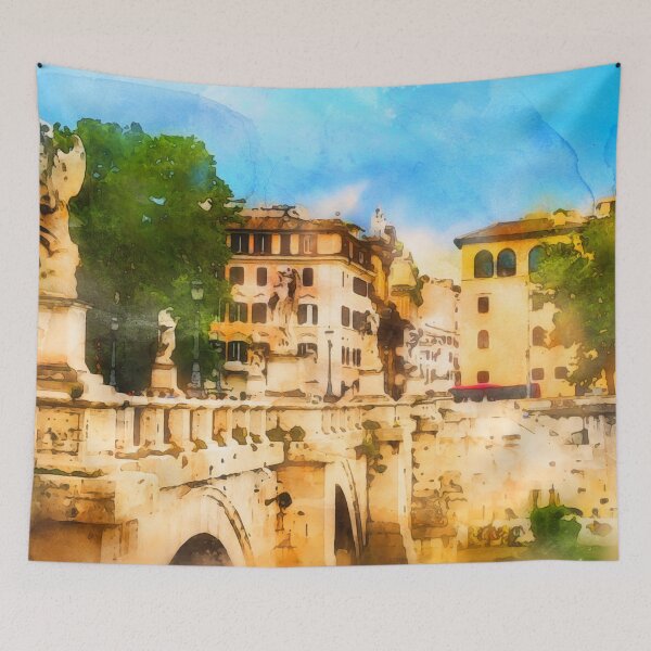 Item preview, Rome Cityscape designed and sold by AM FineArtPrints.