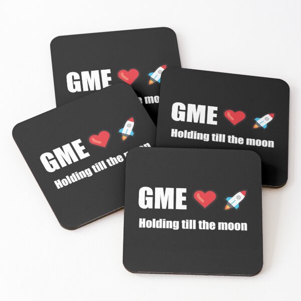 Item preview, Gamestop gme holding till the moon designed and sold by GarciaSharkey.