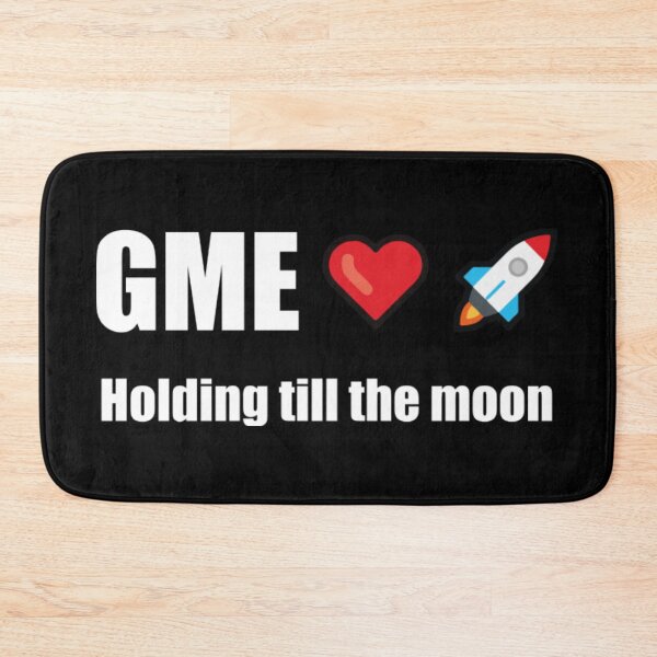 Item preview, Gamestop gme holding till the moon designed and sold by GarciaSharkey.