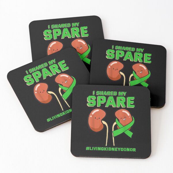 Item preview, I Shared My Spare Kidney Donor Organ Transplantation Gift designed and sold by stinebaugh.