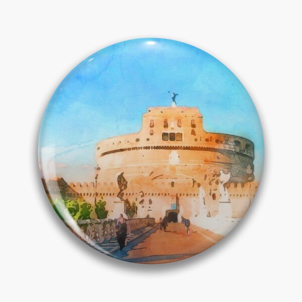 Item preview, Rome, Mausoleum of Hadrian designed and sold by AM FineArtPrints.