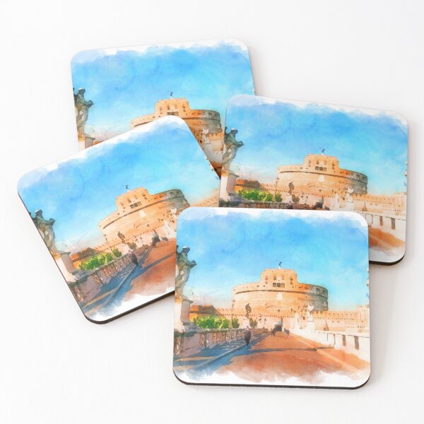 Item preview, Rome, Mausoleum of Hadrian designed and sold by AM FineArtPrints.