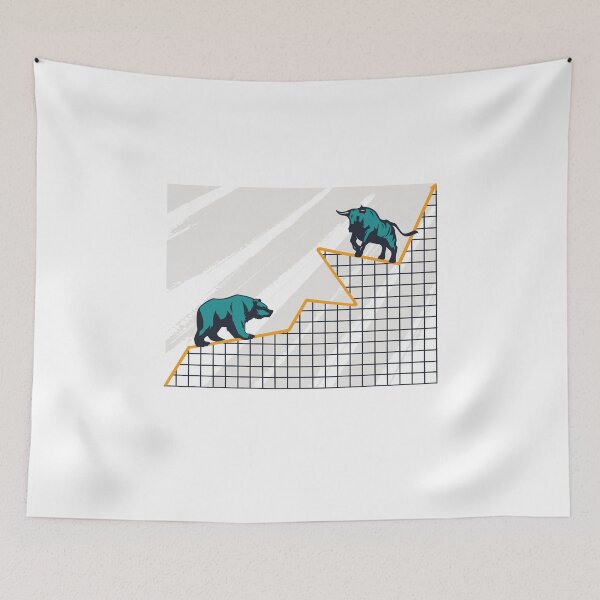 Item preview, Stocks stock prices stock exchange bull bear designed and sold by DerSenat.