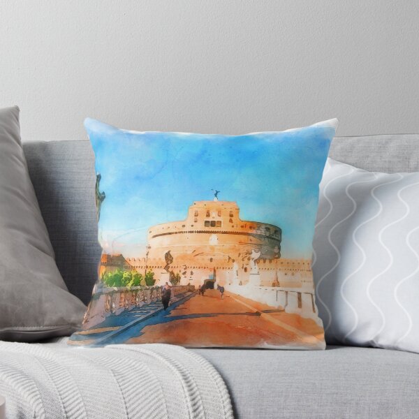 Item preview, Rome, Mausoleum of Hadrian designed and sold by AM FineArtPrints.
