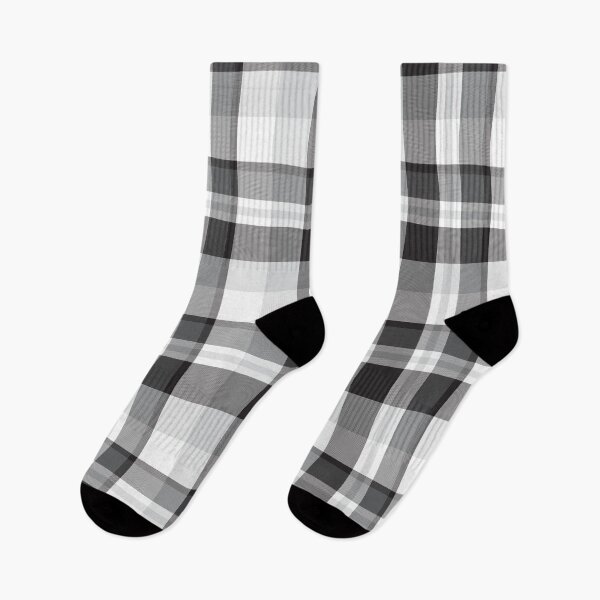 Aperçu de l'œuvre Grey Plaid Tartan Textured Pattern créée et vendue par Siu-Hong Mok.