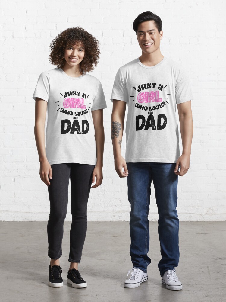 Girl dad outnumbered but loved Essential T-Shirt for Sale by