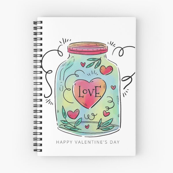 Item preview, Valentine jar designed and sold by Midhuna.