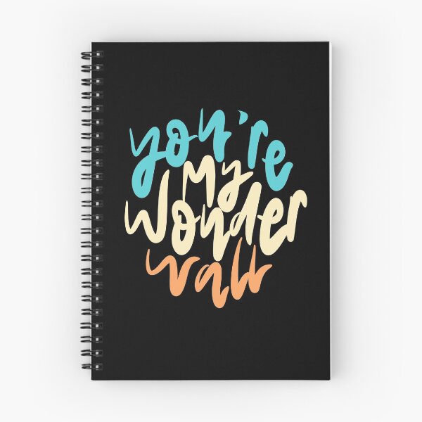 Item preview, You're My Wonderwall lettering designed and sold by Distrowlinc.