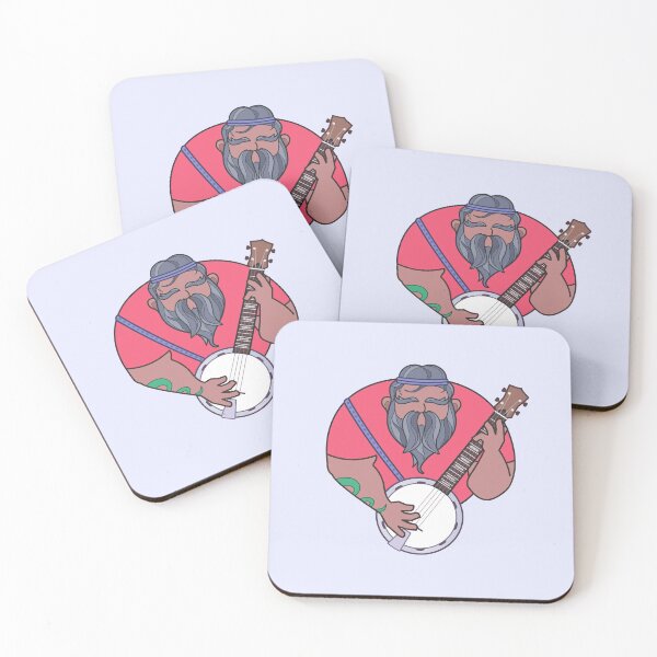 Item preview, Bearded Banjo Player designed and sold by Deep-Seated.