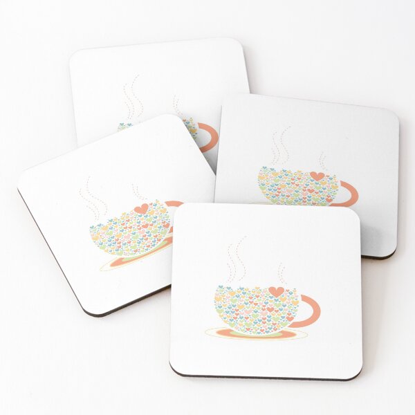 Item preview, Steaming Love Tea Cup designed and sold by DigitalNobleman.