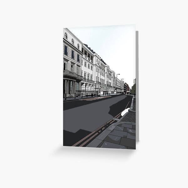 Aperçu de l'œuvre Illustration numérique de paysage urbain de Londres créée et vendue par SamanthaDrage.