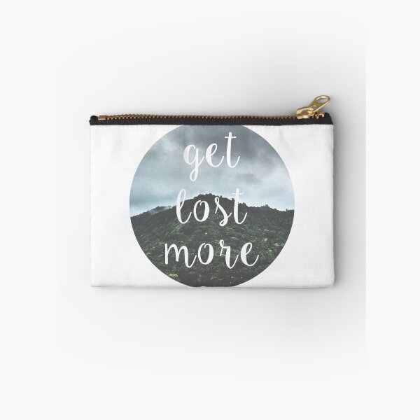 Item preview, Get lost more mountains print designed and sold by Leah Biernacki.