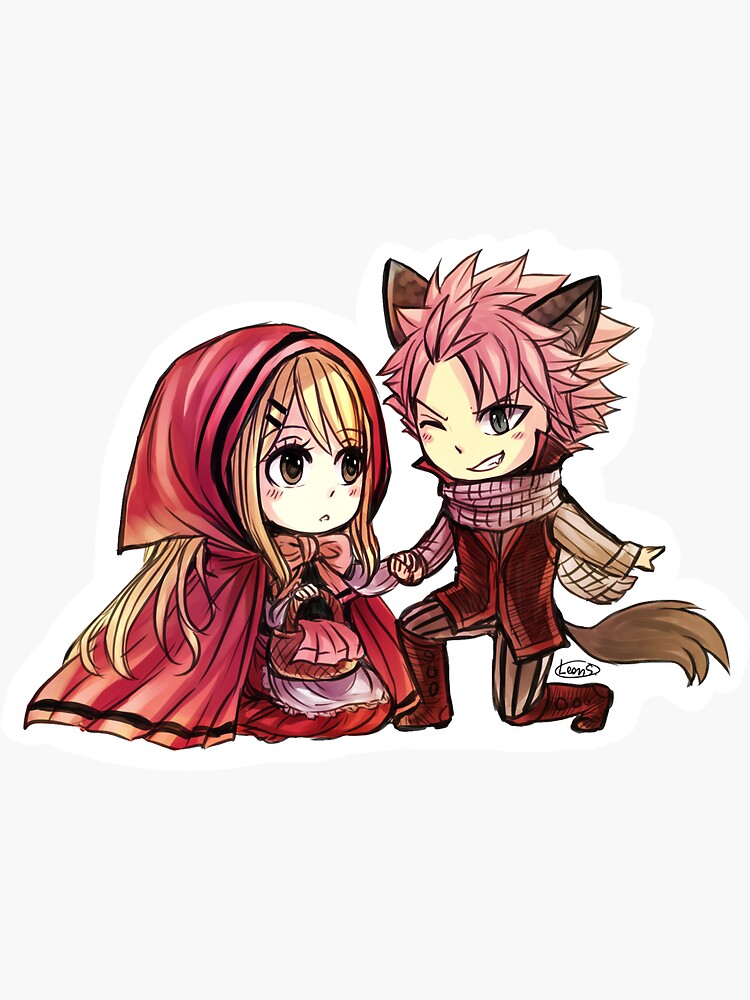 NaLu - Little Red Riding Hood by leons-7