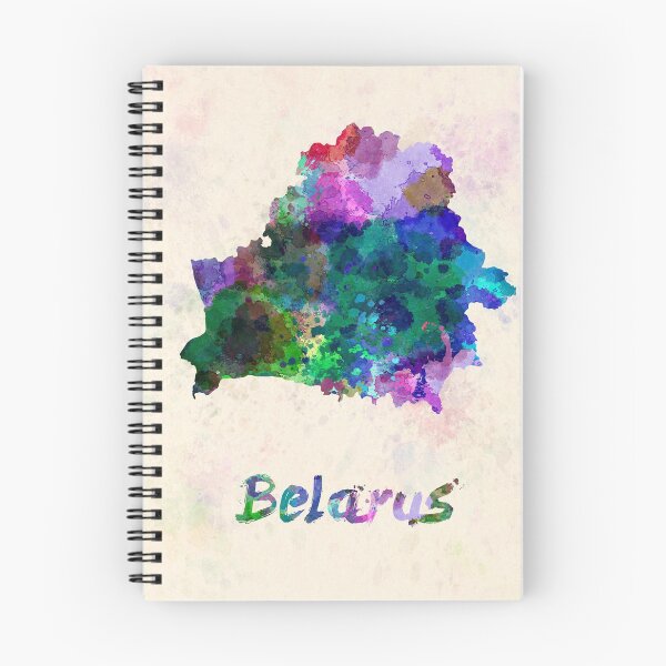 Item preview, belarus watercolor map designed and sold by paulrommer.