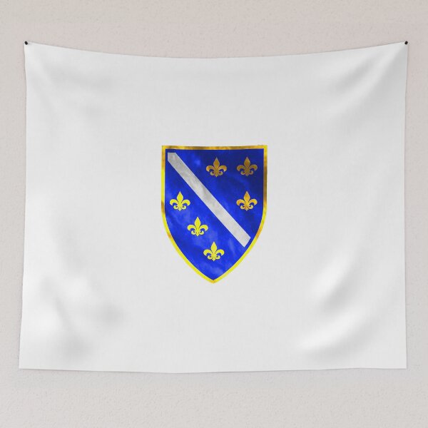 Item preview, Bosnia BiH Bosnia-Herzegovina Original Crest in Colour Pattern designed and sold by Velered Designs ⚜️.