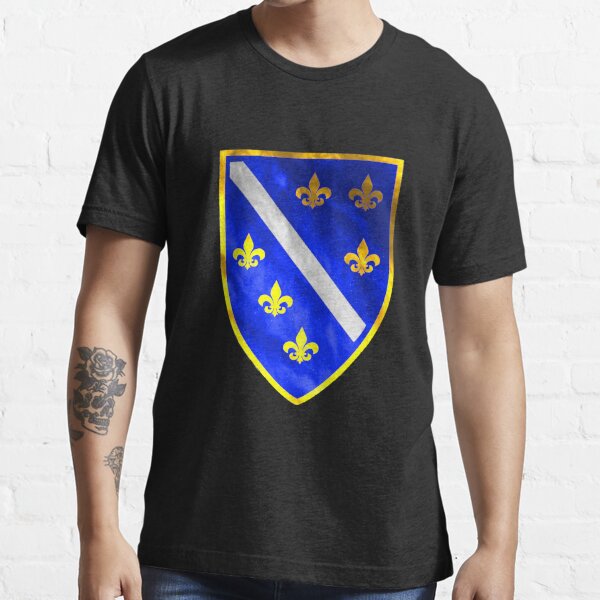 Bosnia Football Mascot T-Shirt *Choice Of MENS LADIES KIDS* Fan Shirt 