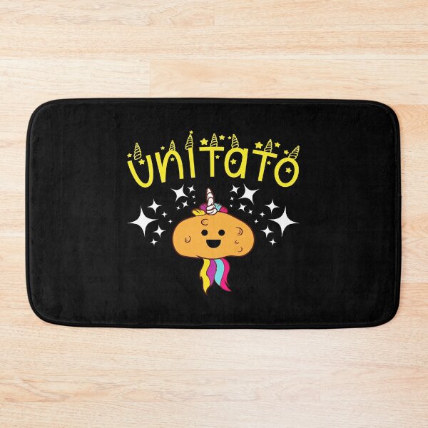 Item preview, Unitato Unicorn Potato French Fries Snack Deep Fry Rainbow Magical Colorful Horn Restaurant Potato Wedges Menu Top designed and sold by shirti.