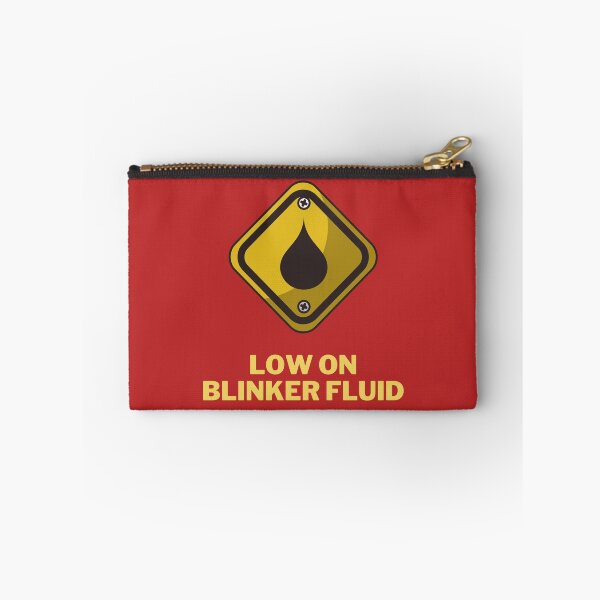 Item preview, Funny Low On Blinker Fluid Warning Symbol designed and sold by NikNanjappa.