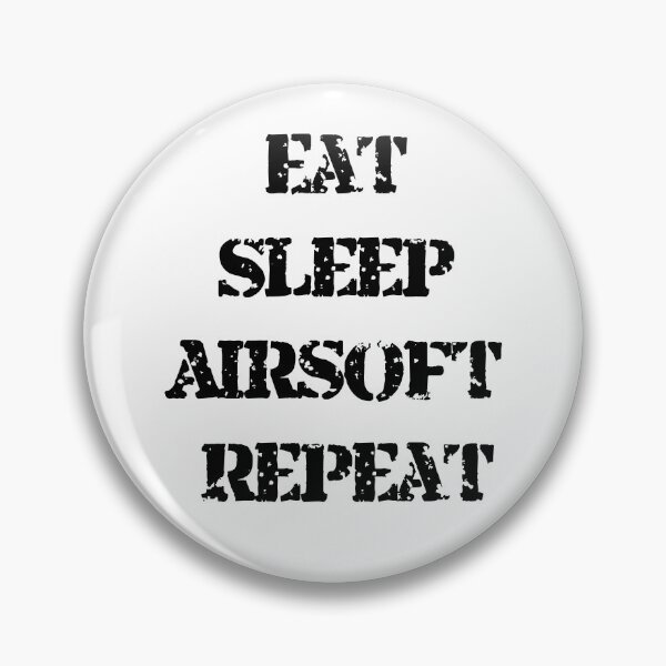 Item preview, Eat Sleep Airsoft Repeat designed and sold by Artnight.