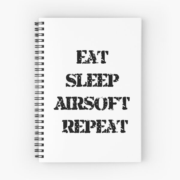 Item preview, Eat Sleep Airsoft Repeat designed and sold by Artnight.
