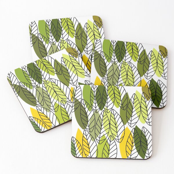 Item preview, cute leaf drawing pattern  designed and sold by Ahappycraft.