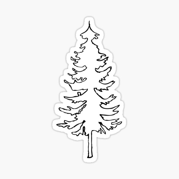 Item preview, Black and White Pine designed and sold by nataliejski.