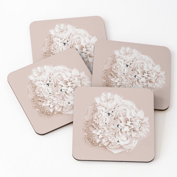 Item preview, Peach flower bouquet mandala designed and sold by PilipArt.