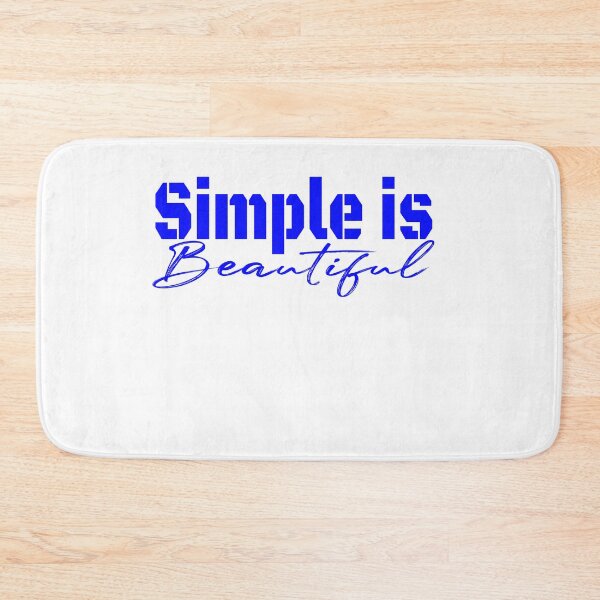 Item preview, Simple is Beautiful designed and sold by kispixart.