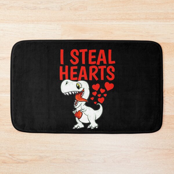 Item preview, i steal hearts valentines day dinosaur designed and sold by TopDesignArt.
