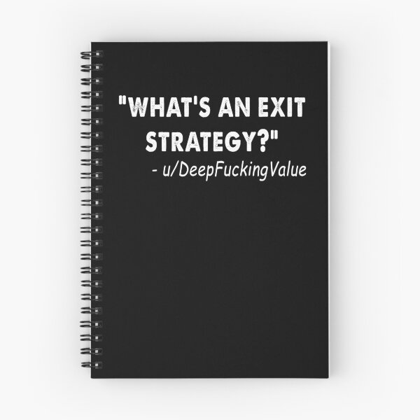 Item preview, What's An Exit Strategy Deep Fucking Value designed and sold by ContreiDesign.