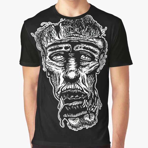 Slack-Jaw Zombie Graphic T-Shirt