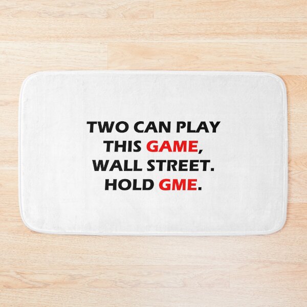 Item preview, HOLD GME WALL STREET designed and sold by MOST FIRE DESIGNS.