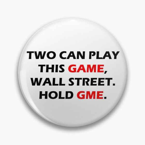 Item preview, HOLD GME WALL STREET designed and sold by MOST FIRE DESIGNS.