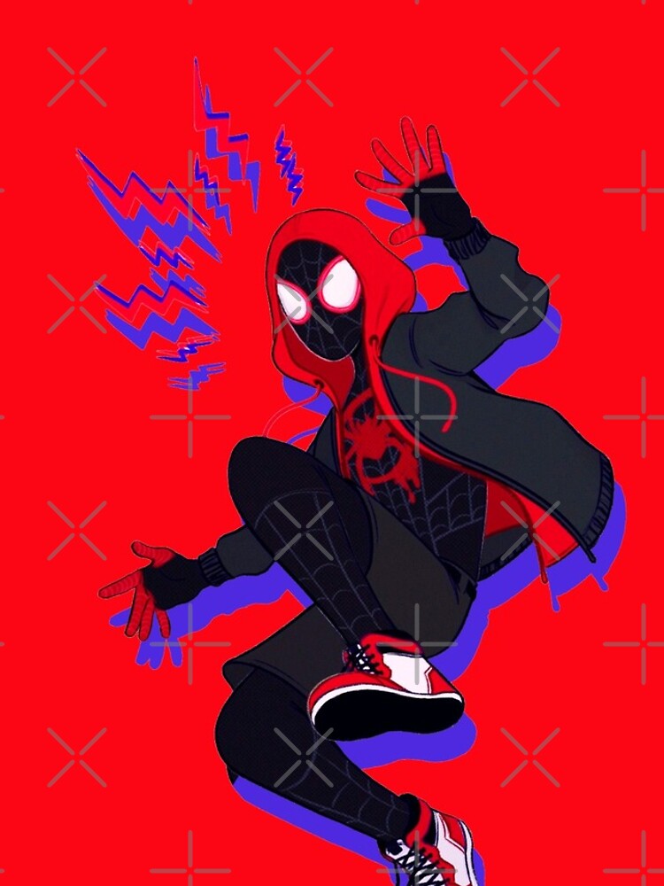 Disover Miles Morales - spiderverse iPhone Case