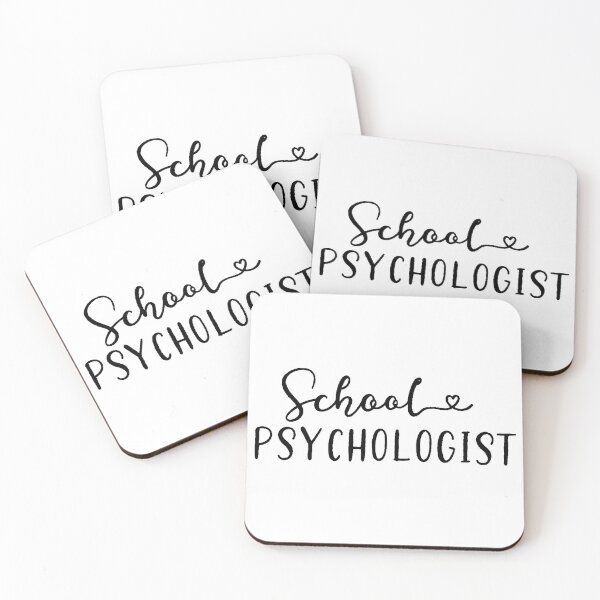 Item preview, School Psychologist Cursive - Psychology Design designed and sold by Psychologist's Inventory.