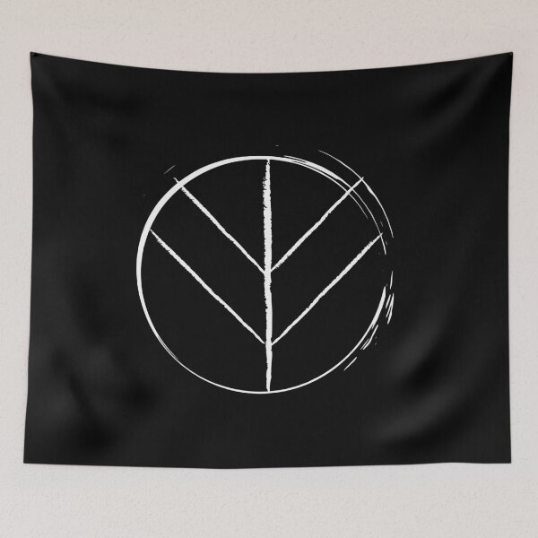 Item preview, Shield Maiden - Simple Runic Shield designed and sold by MerchActually.