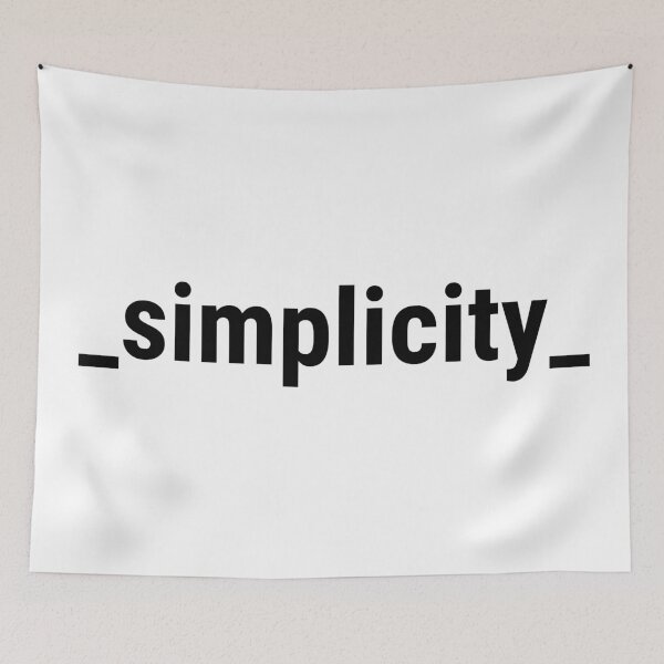 Item preview, Simplicity and simplicity designed and sold by apicon.