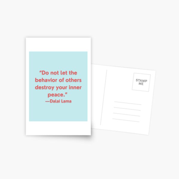 Item preview, Do not let the behavior of others....inner peace quote designed and sold by LolasTees.