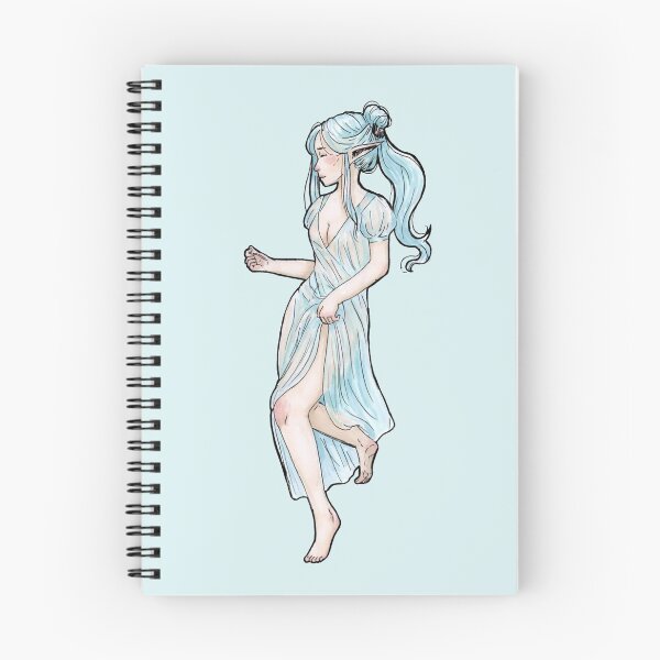 Item preview, Floating Art Nouveau Elleth designed and sold by Adca-art.