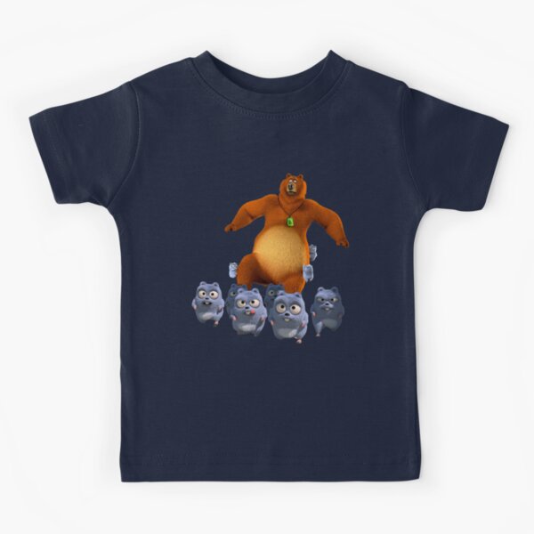 Grizzy and lemmings funny angry the lemmings Kids T-Shirt